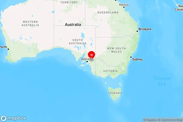 Copeville,South Australia Region Map