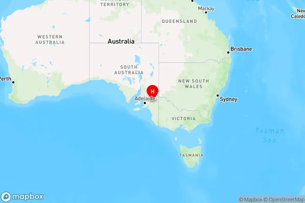 Galga,South Australia Region Map