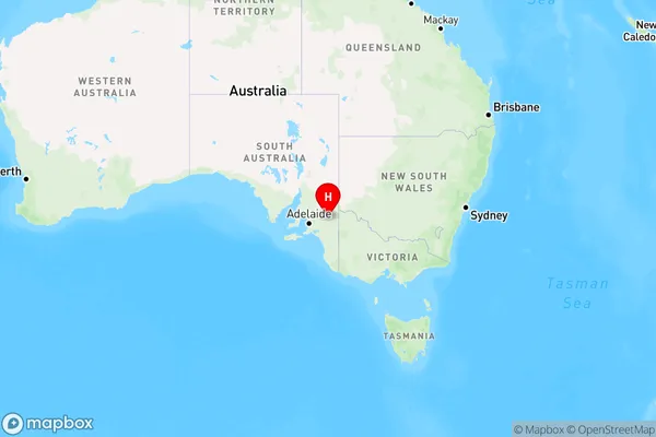 Mantung,South Australia Region Map