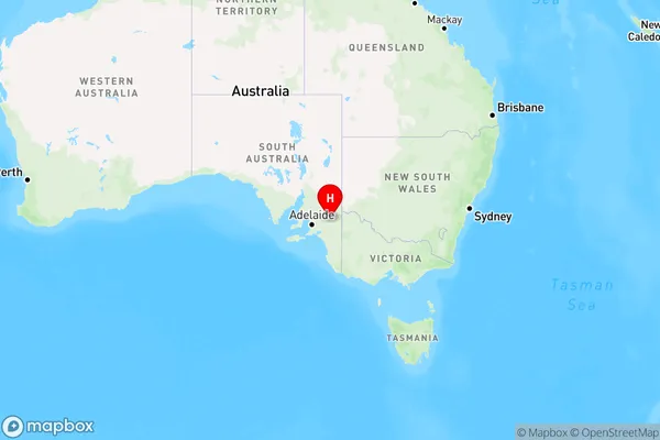 Mercunda,South Australia Region Map