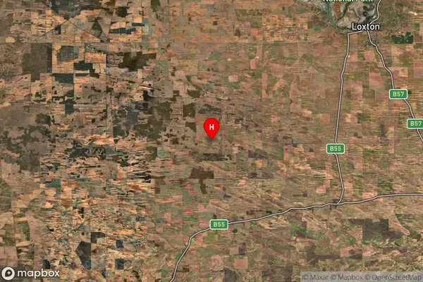 Caliph,South Australia Satellite Map
