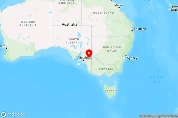 Caliph,South Australia Region Map