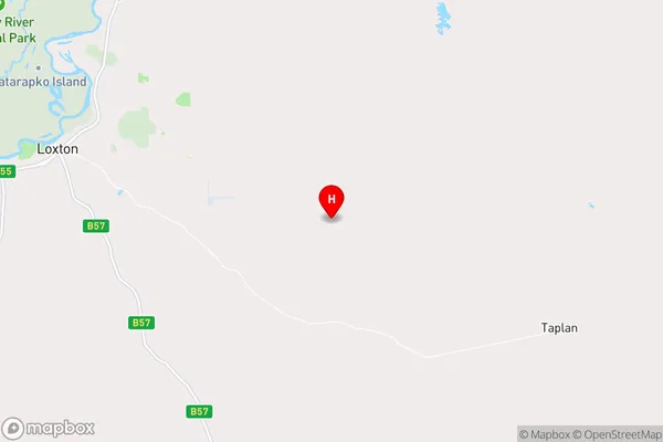 Bugle Hut,South Australia Area Map