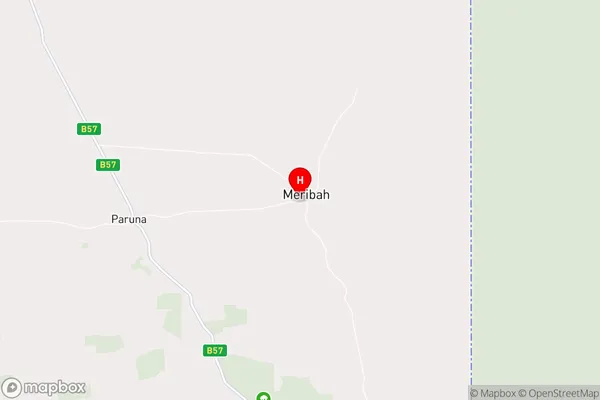 Meribah,South Australia Area Map