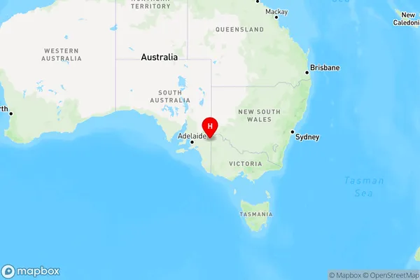 Meribah,South Australia Region Map