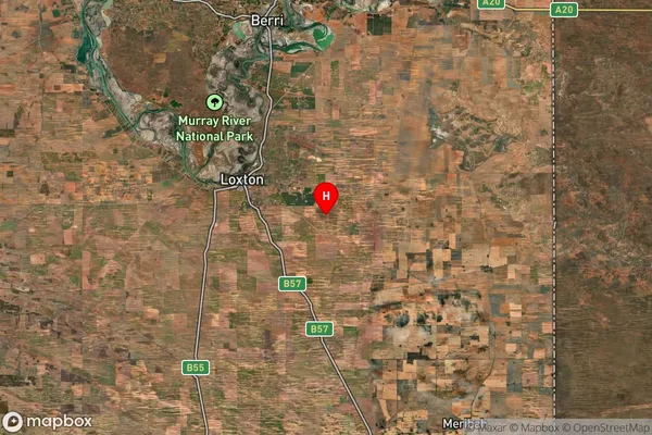 Woodleigh,South Australia Satellite Map