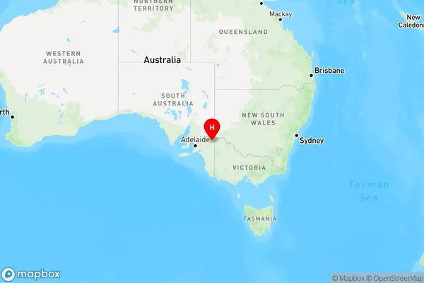 Woodleigh,South Australia Region Map