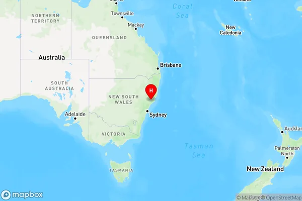 Monkerai,New South Wales Region Map