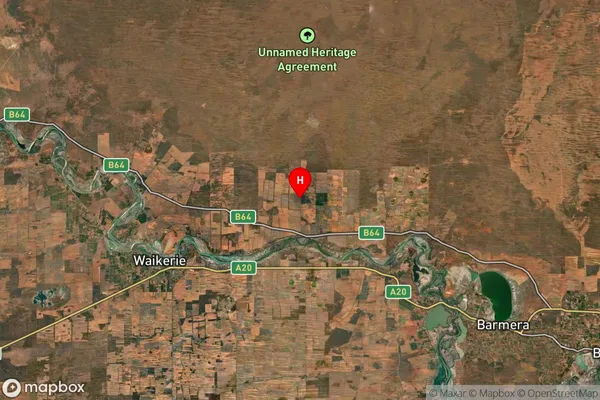 Devlins Pound,South Australia Satellite Map