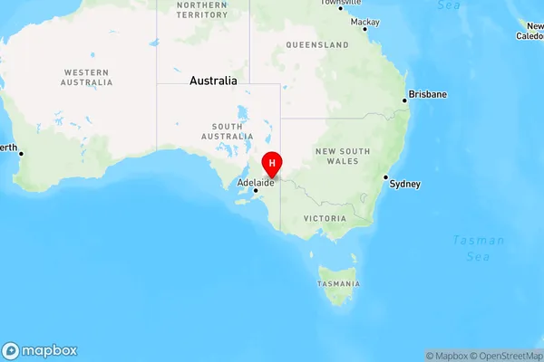 Good Hope Landing,South Australia Region Map