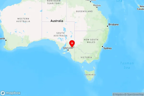 Holder Siding,South Australia Region Map