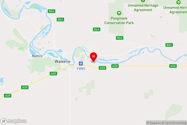 Lowbank,South Australia Area Map