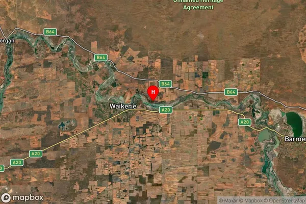 Pooginook,South Australia Satellite Map