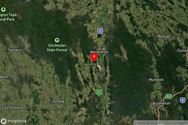 Weismantels,New South Wales Satellite Map