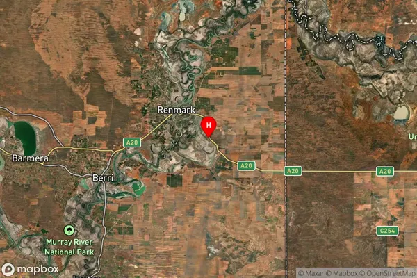 Mundic Creek,South Australia Satellite Map