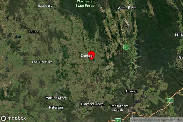 Alison,New South Wales Satellite Map