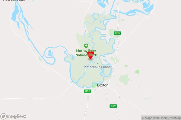 Katarapko,South Australia Area Map