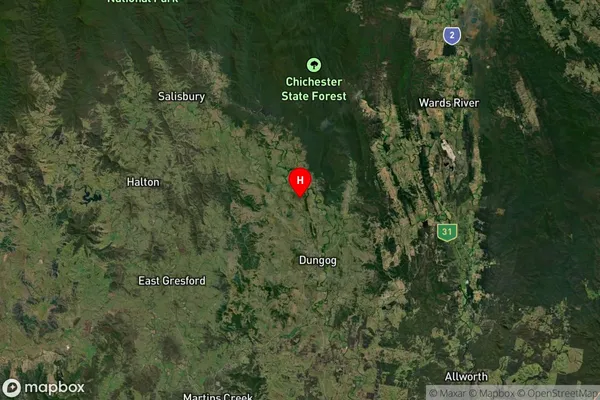 Bendolba,New South Wales Satellite Map