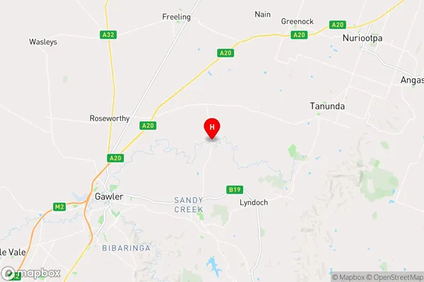 Rosedale,South Australia Area Map