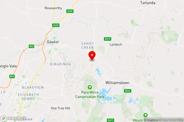 Cockatoo Valley,South Australia Area Map