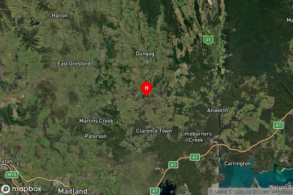 Brookfield,New South Wales Satellite Map