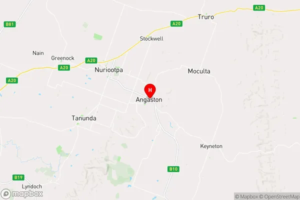 Angaston,South Australia Area Map