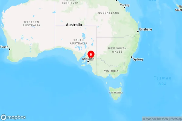 Black Hill,South Australia Region Map