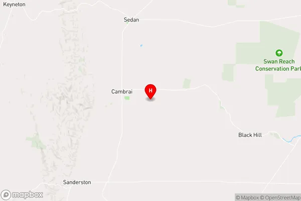 Cambrai,South Australia Area Map