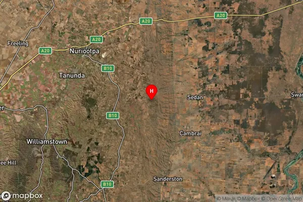 Keyneton,South Australia Satellite Map