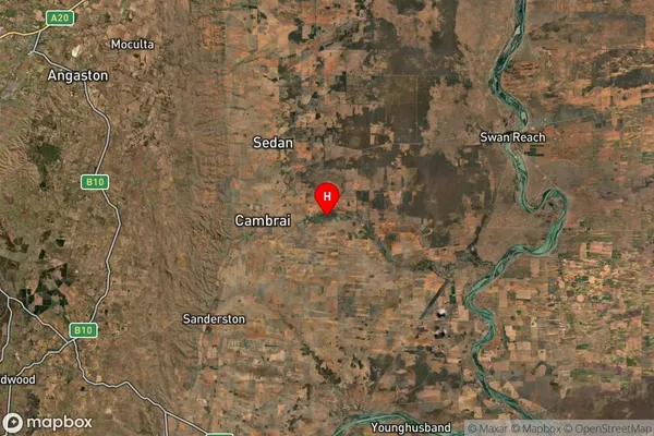 Kongolia,South Australia Satellite Map