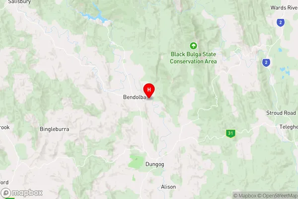 Brownmore,New South Wales Area Map