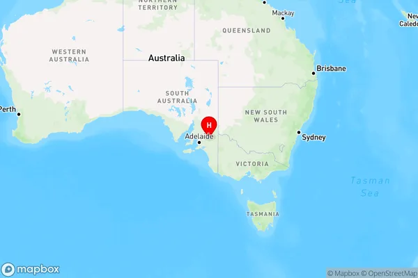 Bakara Well,South Australia Region Map