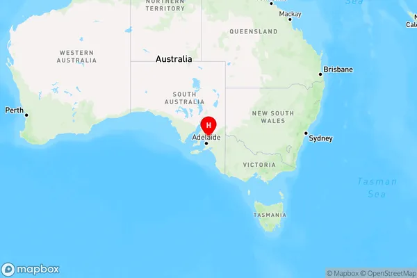 Daveyston,South Australia Region Map