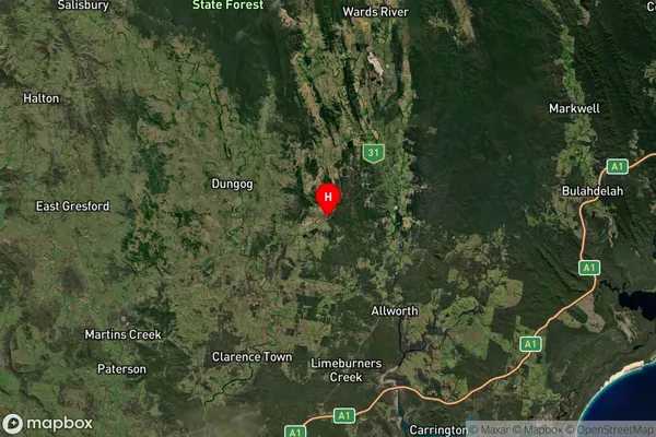 Cambra,New South Wales Satellite Map