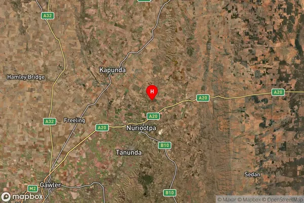 Ebenezer,South Australia Satellite Map