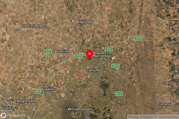 Marananga,South Australia Satellite Map