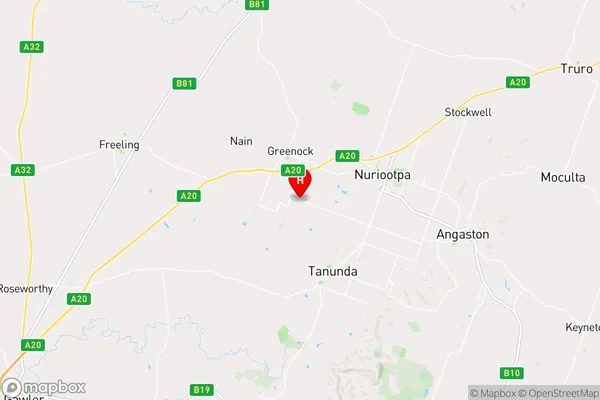 Marananga,South Australia Area Map