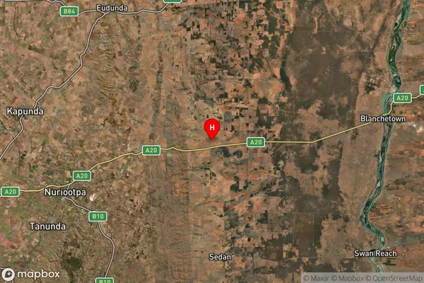 Steinfeld,South Australia Satellite Map