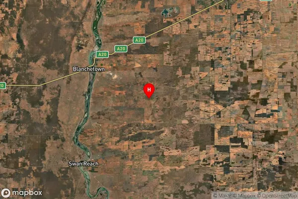 Notts Well,South Australia Satellite Map