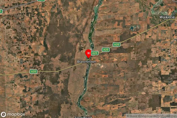 Paisley,South Australia Satellite Map