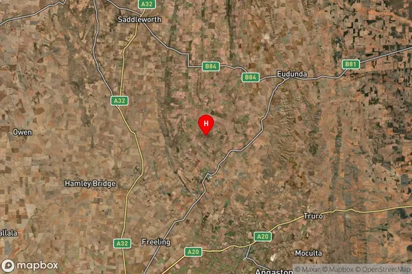 Allendale North,South Australia Satellite Map