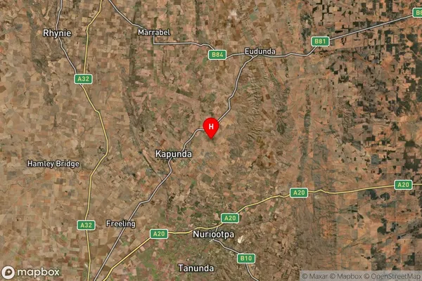 Bagot Well,South Australia Satellite Map