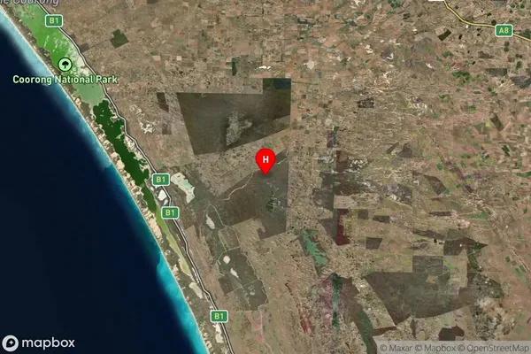 Deepwater,South Australia Satellite Map