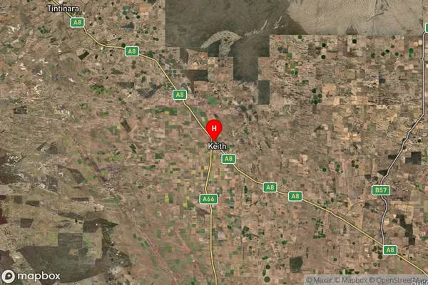 Keith,South Australia Satellite Map