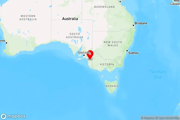 Keith,South Australia Region Map