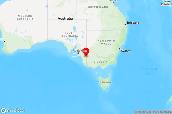 Shaugh,South Australia Region Map