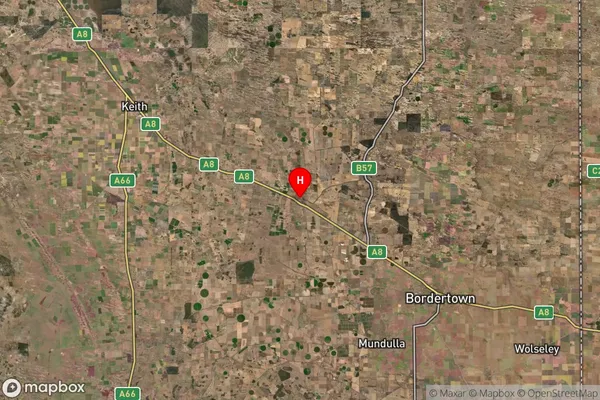 Wirrega,South Australia Satellite Map