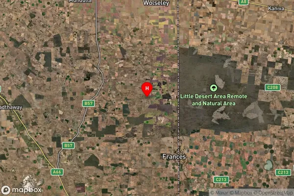 Bangham,South Australia Satellite Map