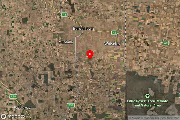 Cangara,South Australia Satellite Map