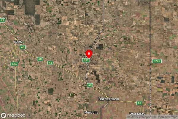 Lowan Vale,South Australia Satellite Map